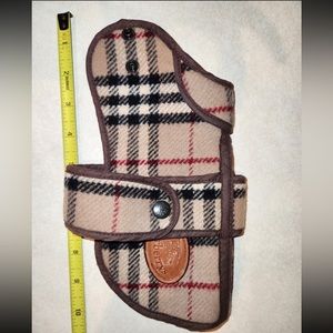 Burberry Nova Check Dog Wool Coat